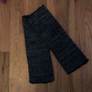 Black & Grey Leg-warmers